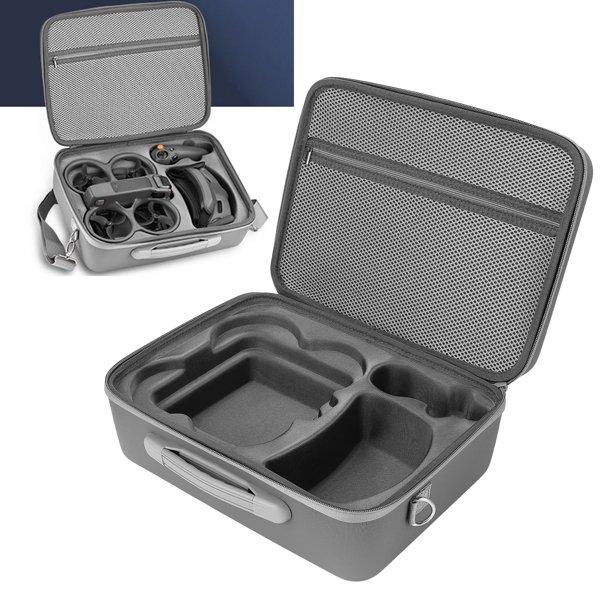 Bolsa De Almacenamiento Para Drones, Estuche Rígido, Estuche De Transporte Para Drones, Correa De Hombro Ajustable, Tela De PU A Prueba De Golpes, Gran Capacidad Para Avata 2