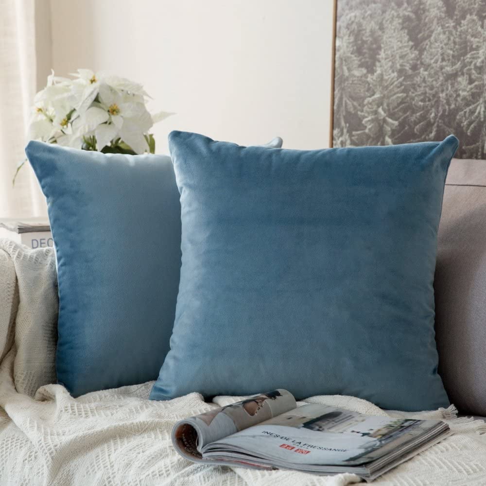 50*50cm Warm Velvet Cushion Pillow Cover Sofa Throw Pillowcase Home Decorative