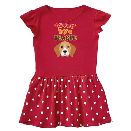 

Inktastic Beagle Dog Owner Gift Gift Toddler Girl Dress