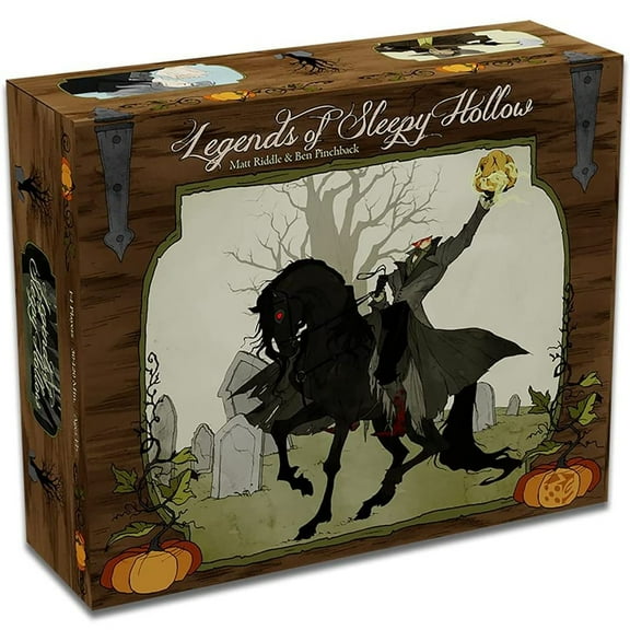 Legends of Sleepy Hollow - Greater Than Games, A Cooperative Miniatures-Based Campaign Game for 1-4 Players, Supernatural Game, 30-120 Minute Playing Time (LOSH-CORE)