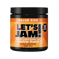 Softsheen Carson Let's Jam! Condition and Shine Gel, for Frizzy Hair and Frizz Control, 14 oz