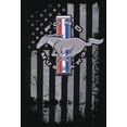 thumbnail image 4 of JH Design Group Men's Ford Mustang Distressed American Flag T-Shirt, 4 of 6