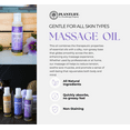 thumbnail image 6 of Plantlife Stress Relief Massage Oil – Soothing Aromatherapy Blend for Calm and Relaxation, Made in California, 4 oz, 6 of 6