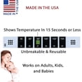 thumbnail image 2 of Apex Temp*Qwik Digital Thermometers Strip for All Ages, at-Home Medical Device, 1 Count, 2 of 6