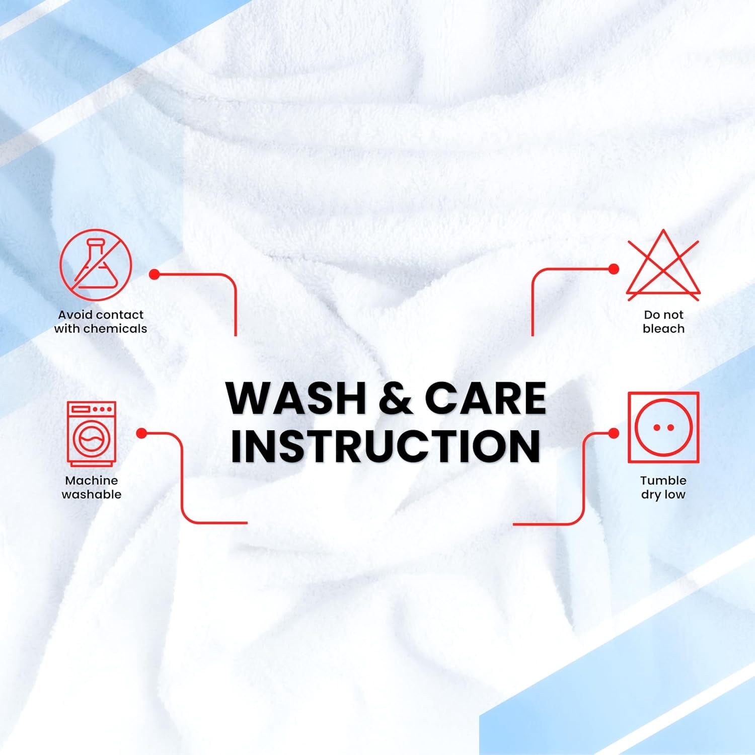 Luxury 100% Cotton Towel Set – 8 Piece Bathroom Towel Set (2 Bath Towels, 2 Hand Towels, 4 Washcloths) – Soft & Absorbent Towels for Bathroom (Brilliant White)
