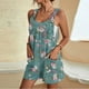thumbnail image 4 of Pantalones Cortos de Mujer Casual Suspender Impresión Pantalones Cortos de Bolsillo, Pantalones Cortos de Mujer con Bolsillos, 4 of 5