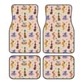 thumbnail image 1 of Kdxio Dogs In Different Poses Print Car Floor Mats Universal SUV Front Rear Floor Foot Mats 4-Piece Full Set with Non-Slip Rubber Backing Car Accessories for Most Cars, 1 of 7