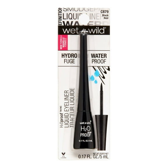 Wet N Wild H2O Felt Tip Liquid Liner, Black