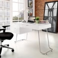 thumbnail image 4 of Modway Swing Modern Office Desk in White, 4 of 4