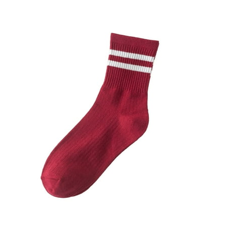 

sebtyili socks for men & women colorful cool novelty cute dress socks unisex color striped college tennis