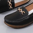 thumbnail image 3 of Zapatos para Vestir Mocasines Elegantes Planos Cuero Mujer, 3 of 8