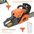 thumbnail image 6 of Wharick 58CC Gas Powered Chain Saw, 2 Stroke 20-Inch Gasoline-Chainsaw for Tree Wood Cutting Outdoor Garden Trimming, 6 of 7