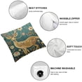 thumbnail image 6 of nygtbtfer Pillowcases Decorative Flower deer on Pillowcase Square Cushion for Sofa Bed, 6 of 7