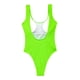 thumbnail image 5 of Toystoory Mujer Mono Traje de baño Niñas Verano Sol Baño Natación Sin espalda Traje de baño Deportes acuáticos al aire libre Rosa S Type1 NO1, 5 of 6