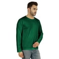 thumbnail image 2 of Inkmeso Men's Long Sleeve Cotton Basic Shirt Lightweight Solid T-Shirts, 2 of 7