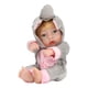 thumbnail image 2 of Muñeca recién nacida, muñeca bebé Reborn de 11 pulgadas de largo, muñeca bebé, rendimiento de primer nivel, 2 of 8
