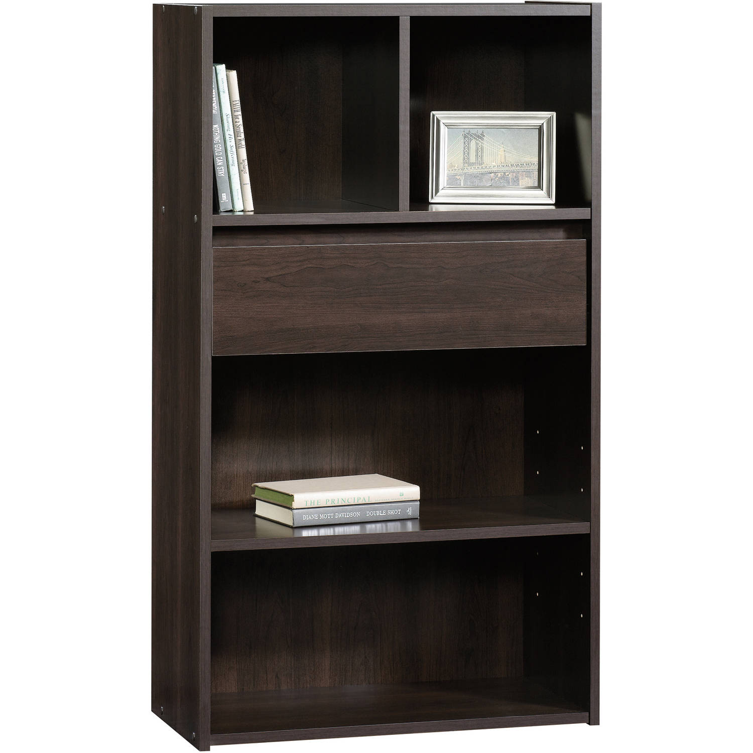 Sauder Bookcase, Cinnamon Cherry