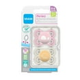 thumbnail image 4 of MAM Perfect Pacifiers, Baby Pacifiers 0-6 Months (2 pack), Best Pacifier for Breastfed Babies, Orthodontic Pacifier, Baby Girl Pacifier, 4 of 7