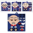 thumbnail image 1 of Juguetes de bricolaje Juguetes de rompecabezas de emoción faciales Rompecabezas de cara Juguete pequeñ Baoblaze  Juguetes educativos de rompecabezas, 1 of 8