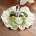 thumbnail image 4 of CSChome Pet Collar Saliva Towel Exquisite Three-Dimensional Flowers Ruffled Edge Dog Bowknot Neck Scarf Photoshoot, 4 of 7
