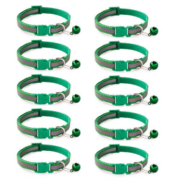 Collares para cachorros, collares en D ajustables separables de 19 a 32 cm, collares de identificación de arena para cachorros de perro