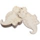 thumbnail image 5 of Unfinished Wooden Dinosaur Cutouts 10Pcs Light Yellow Durable for Decoration, 5 of 5