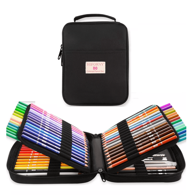 "Set De Lápices De Color Para Colorear P/adultos, 72 Colores "