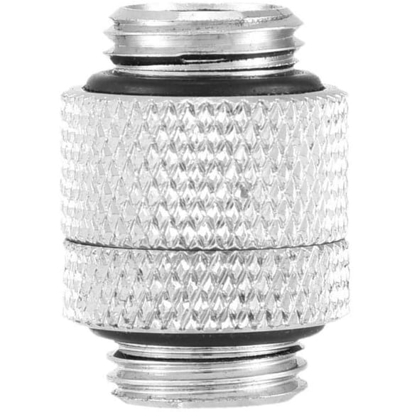Adaptateur de Refroidissement à Eau G1/4, Adaptateur de Tube Rotatif à 360 Degrés en Laiton ASHATA pour Système de Refroidissement à Eau Informatique