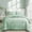 Green, variant on 2/3PCS Romantic Plum Blossom Quilted Bedspread Set,1 Coverlet+1/2 Coordinated Pillowcases,Multi-use for Bedroom Dorm Sofa Throw Wrinkle Resistant Machine Washable(Gray,Twin)