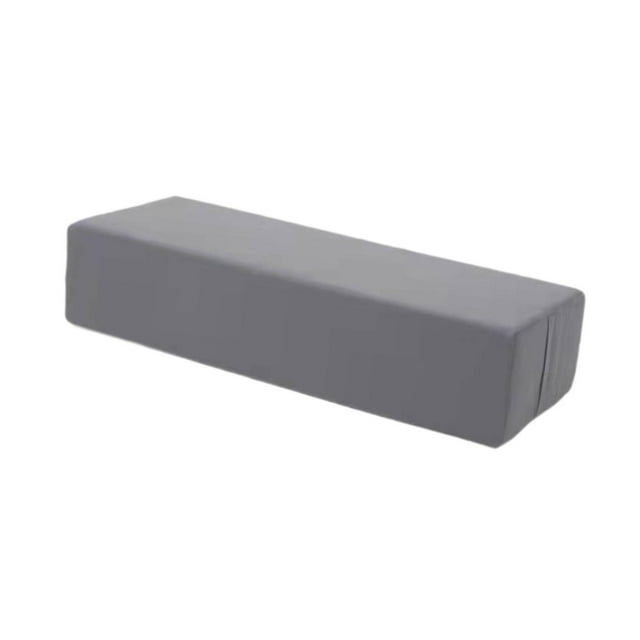 koolsoo Yoga Bolster Meditation Cushion for Poses Modification Yoga Practice Balance Gray