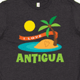 thumbnail image 4 of Inktastic I Love Antigua Youth T-Shirt, 4 of 5