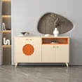 thumbnail image 2 of Vitrina multiusos con cajones de madera, vitrina moderna, organización del hogar, muebles para sala de estar, 2 of 4