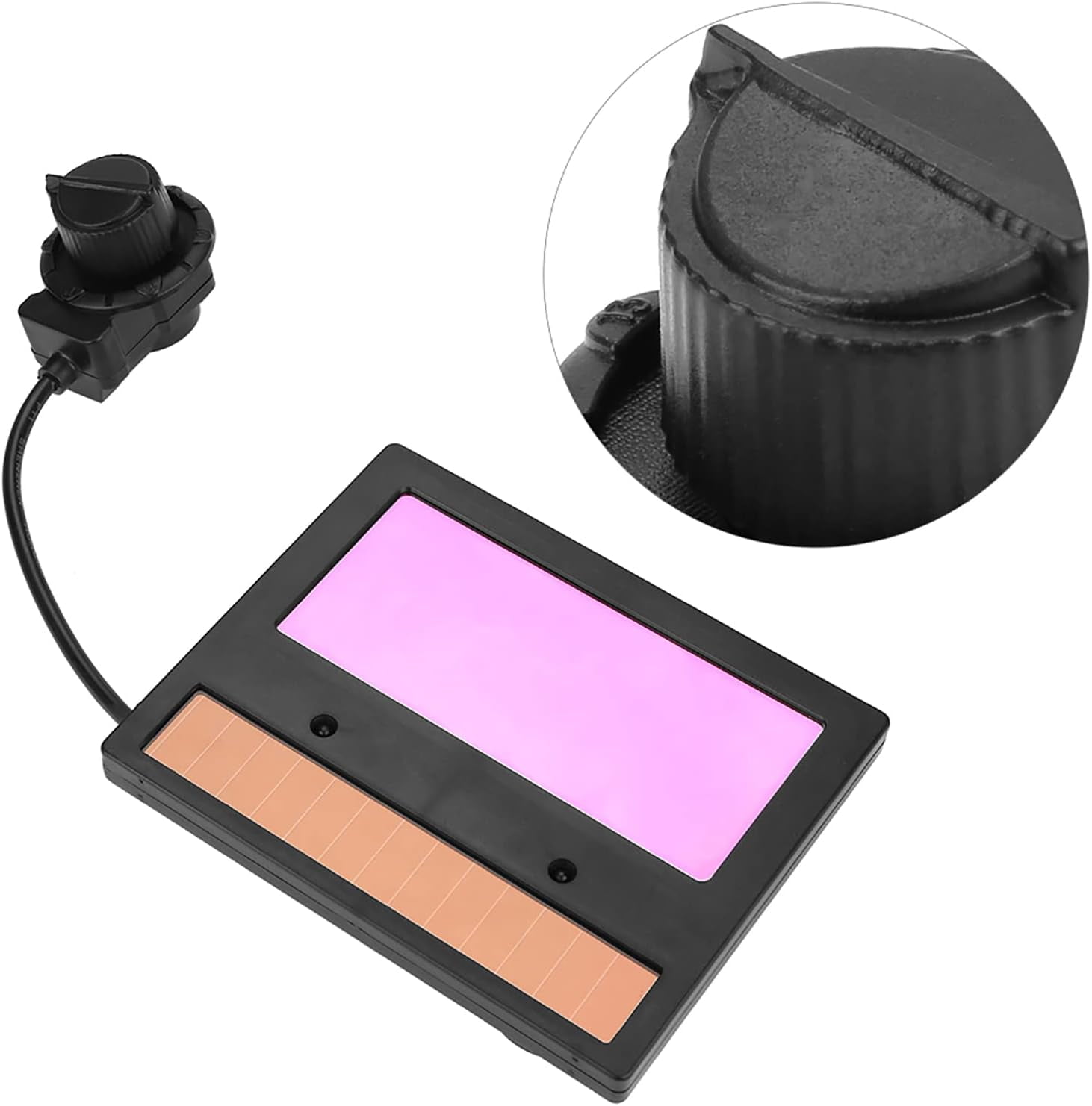 Gamvdout Solar Welding Helmet Lens TX600C Auto Darkening Lens for Welding Grinding 110 * 90mm Welding Helmets