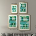 thumbnail image 4 of Wexford Home Teal Pattern I Premium Framed Print, 18.5" x 24.5" - Ready to Hang, Gold (Set of 2), 4 of 9