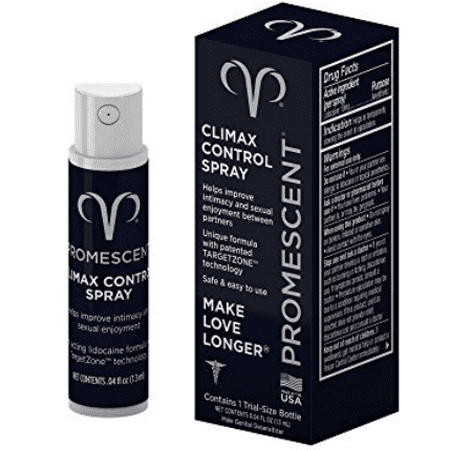 Promescent Delay Spray for Men - Climax Control to Last Longer, 1.3 ml. 