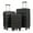 Dark Gray, variant on Homefun 3 Piece ABS Spinner Luggage Set 20 24 28 Inch Matching Color Combination Lock Carry On Suitcase,Dark Gray