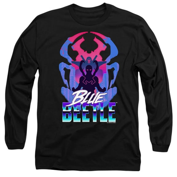 Blue Beetle (2023) Silhouette Unisex Adult Long-Sleeve T Shirt