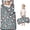 Christmas Gnome Candy Snowflake, variant on Christmas Gnome Candy Snowflake Kids Nap Mat, Sleeping Mat with Removable Pillow with Handle & Fastening Straps, Portable with Handle Gifts for Toddlers Kids Boys Girls,50"x20"