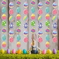 thumbnail image 6 of Easter Egg Party Decoration Garland - 8pcs Pastel Rainbow Spring Hanging Paper Streamers, Kids Birthday Favors Gifts Classroom Supplies Banner,Indoor Outdoor Decor, 6 of 6