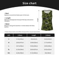 thumbnail image 5 of Bixox Women's Tropical Palm Leaves Fern Leaf Printed Sleeveless Fitness Workout Running Quick-Dry Tank Top, 5 of 7