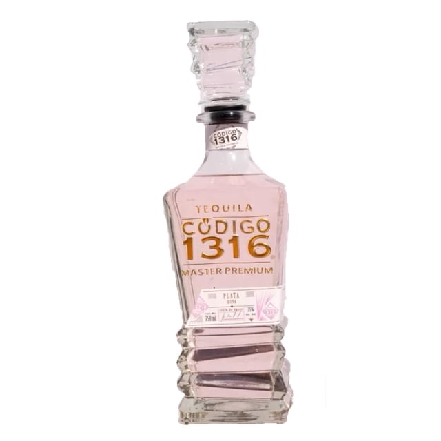 Pack de 4 Tequila Código 1316 Plata Rosa 750 ml