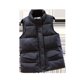thumbnail image 5 of Chaquetas y abrigos casuales sin mangas y sin capucha para mujer, cárdigan de invierno sin mangas con bolsillo, chaqueta cálida con cremallera, blusa de moda, abrigos para mujer, 5 of 7