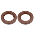 thumbnail image 1 of Sello de aceite 30mm Diámetro interior 47mm Diámetro exterior 7mm Grosor Caucho de flúor Doble labio Sellado 2Pcs, 1 of 2