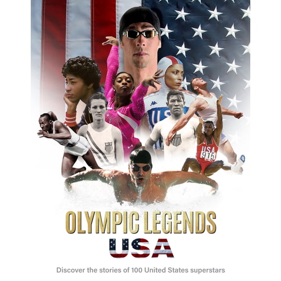 Olympic Legends - USA, (Hardcover)
