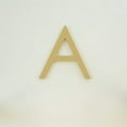 thumbnail image 4 of Package of 1, 6 Inch X 3/4" Thickness MDF Letter A in The Century Gothic Font, Thick, Upper Case for Art & Craft Project, Made in USA, 4 of 4