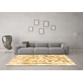 thumbnail image 3 of Ahgly Company Indoor Rectangle Abstract Brown Modern Area Rugs, 8' x 12', 3 of 4
