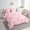 Hotpink, variant on Erosebridal Cherry Bow Bed In A Bag Full Size,Love Heart Bed Set,Princess Room Decorative,Reversible,Breathable,7-Piece