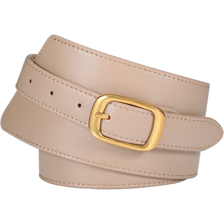 PIKADINGNIS Women Waist Belt Faux Leather Irregular Vintage  display picture 3