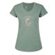 thumbnail image 1 of Dare 2B - Camiseta Finite Diseño Impreso para Mujer (Lilypad Verde), 1 of 5