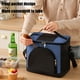 thumbnail image 4 of Bolsa térmica grande para almuerzo, lonchera térmica suave y refrescante para adultos, hombres y mujeres, azul oscuro (10 l, azul), 4 of 7